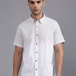 WROGN Spread Collar Custom Casual Shirt-image-11