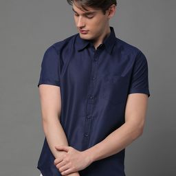 Voroxy New Spread Collar Cotton Casual Shirt-image-100