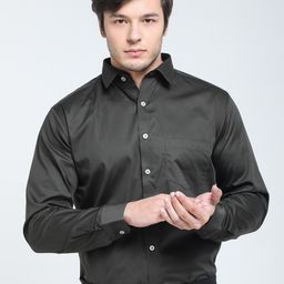 TQS Spread Collar Cotton Formal Shirt-image-89