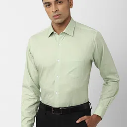 Van Heusen Spread Collar Formal Shirt-image-100
