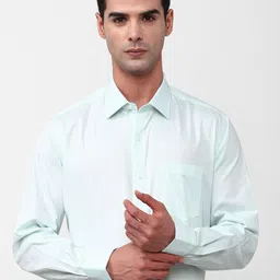 Van Heusen Spread Collar Pure Cotton Formal Shirt-image-72