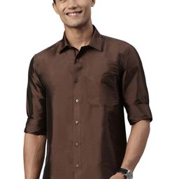 TATTVA Spread Collar Casual Shirt-image-31