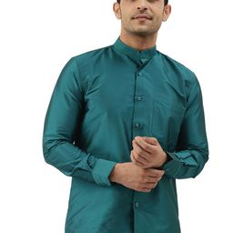 TATTVA Mandarin Collar Casual Shirt-image-66