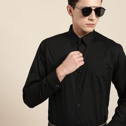 Hancock Standard Slim Fit Pure Cotton Formal Shirt-image-27