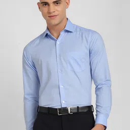Allen Solly Slim Fit Self Design Pure Cotton Formal Shirt-image-10