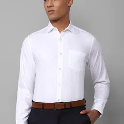 Allen Solly Slim Fit Micro Checks Pure Cotton Formal Shirt-image-59