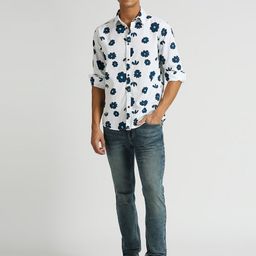 Pepe Jeans Floral Printed Cotton Casual Shirt-image-50