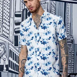 Campus Sutra Botanical Strokes Shirt-picture-10