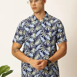 Mast & Harbour Men Premium Floral Opaque Printed Casual Shirt-picture-26