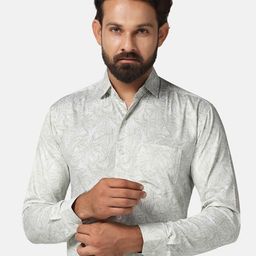 TAHVO Tropical Printed Indian Slim Slim Fit Cotton Casual Shirt-image-49