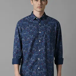 Louis Philippe Jeans Men Slim Fit Floral Printed Opaque Casual Shirt-image-83