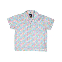 Allen Solly Junior Boys Floral Opaque Printed Casual Shirt-image-22