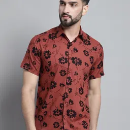 JAINISH Classic Floral Printed Casual Shirt-image-93