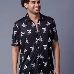 GO DEVIL Men Opaque Printed Casual Shirt-image-79