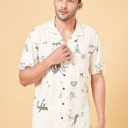 7 Alt by Pantaloons Conversational Printed Casual Shirt-image-23