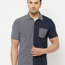 GLITO Comfort Striped Cotton Casual Shirt-image-19