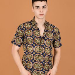 Boholyfe Comfort Cotton Printed Casual Shirt-image-15