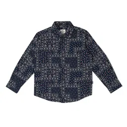 Pepe Jeans Boys Relaxed Floral Printed Cotton Casual Shirt-picture-10