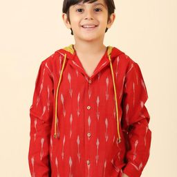 Fabindia Boys Printed Cotton Casual Shirt-50