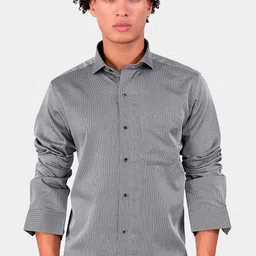 FRENCH CROWN Standard Micro Ditsy Printed Cotton Casual Shirt-image-28