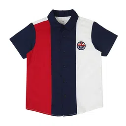 Pepe Jeans Boys Colourblocked Relaxed Cotton Casual Shirt-image-63