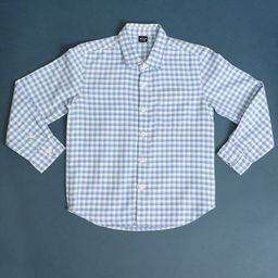 Hoop Boys Regular Fit Gingham Checks Cotton Casual Shirt-image-64