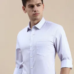 INVICTUS Micro Ditsy Printed Comfort Slim Fit Formal Cotton Shirt-picture-46