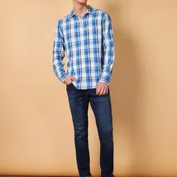 Wrangler Tartan Checked Regular Fit Pure Cotton Casual Shirt-picture-11