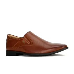 Bata Men Perforated Formal Slip-On Shoes-61