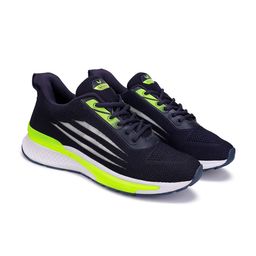 BERSACHE Men Woven Design Lightweight Comfort Insole Canvas Contrast Sole Sneakers-picture-13