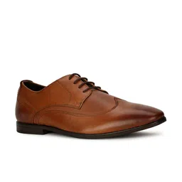 Hush Puppies Men Textured Leather Formal Derbys-image-17