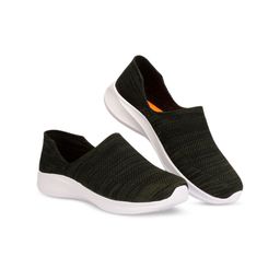 KRAASA Women Mesh Comfort Insole Contrast Sole Slip On Sneakers-49