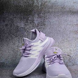 Jove Women Woven Design Comfort Insole Mesh Basics Sneakers-19