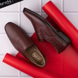 One8 Select by Virat Kohli Men Premium Leather Slip-On Formal Shoes-30