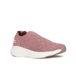 North Star Women Pink Woven Design Slip-On Sneakers-picture-26