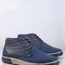 The Roadster Lifestyle Co. Men Blue Round Toe Lightweight Sneakers-image-62