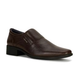 Hush Puppies Men Textured Leather Formal Slip-On Shoes-image-33