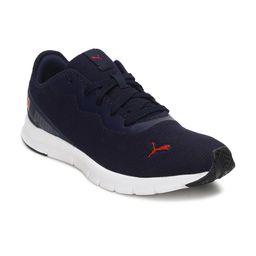 Puma Men Navy Blue Hustle V2 Sneakers-picture-20