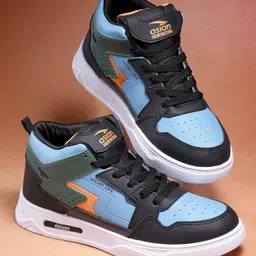 ASIAN Men Colourblocked Sneakers-image-21