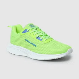 Jack & Jones Men Woven Design Lace-Up Sneakers-picture-1