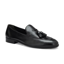 ROSSO BRUNELLO Men Tassel Leather Formal Loafers-image-35