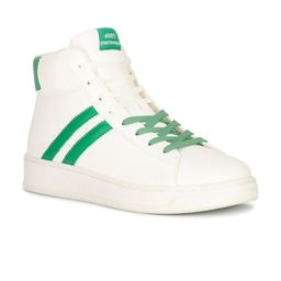 North Star Men Striped Comfort Insole Mid-Top Sneakers-image-89