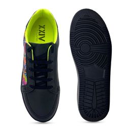 KazarMax Boys XXIV Doom Graffiti Printed Memory Foam Basics Sneakers image 2