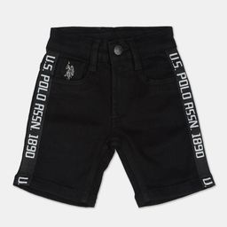 U.S. Polo Assn. Kids Boys Mid Rise Denim Shorts-image-45