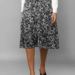 Allen Solly Woman Printed A-Line Knee Length Skirt-image-28