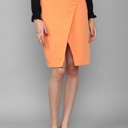 Allen Solly Woman Knee Length Tulip Hemline Tulip Skirt-image-67