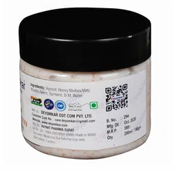 Deyomkar Herbal Apricot Honey Scrub with Sandal Wood Soap & Charcoal Soap image 2