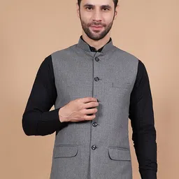 Wintage Single-Breasted Two-Piece Formal Suit-image-29