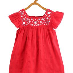 Miyo Red Floral Top-image-6