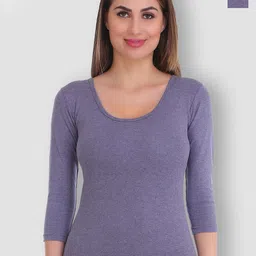 SELFCARE Women Pack Of 2 Round Neck Thermal Tops-image-99